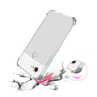 HKM-045331 Transparent Drop-Proof Soft Silicone Case for Google Pixel 4A, 4, 4XL, 3A, 3A XL, 3, 3XL, 2, 2XL, Pixel XL