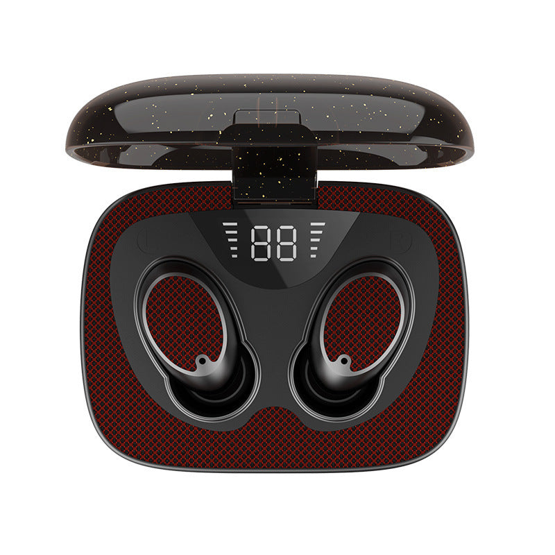 HKM-045459 TWS Bluetooth Headset ES02 with USB Charging Case and Multiple Ear Tips
