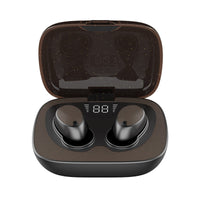 HKM-045459 TWS Bluetooth Headset ES02 with USB Charging Case and Multiple Ear Tips
