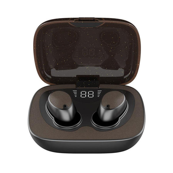HKM-045459 TWS Bluetooth Headset ES02 with USB Charging Case and Multiple Ear Tips