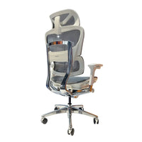 HKM-045523 Ergonomic High Back Executive Office Chair with Adjustable Mesh Design and Swivel Function