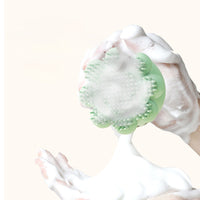 HKM-0455869 Silicone Pet Bath Brush with Body Wash for Dogs and Cats - Massage Comb Tool