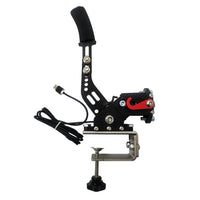 HKM-045587 Drift Racing Game Adjustable Wheel Seat Bracket with Linear Handbrake