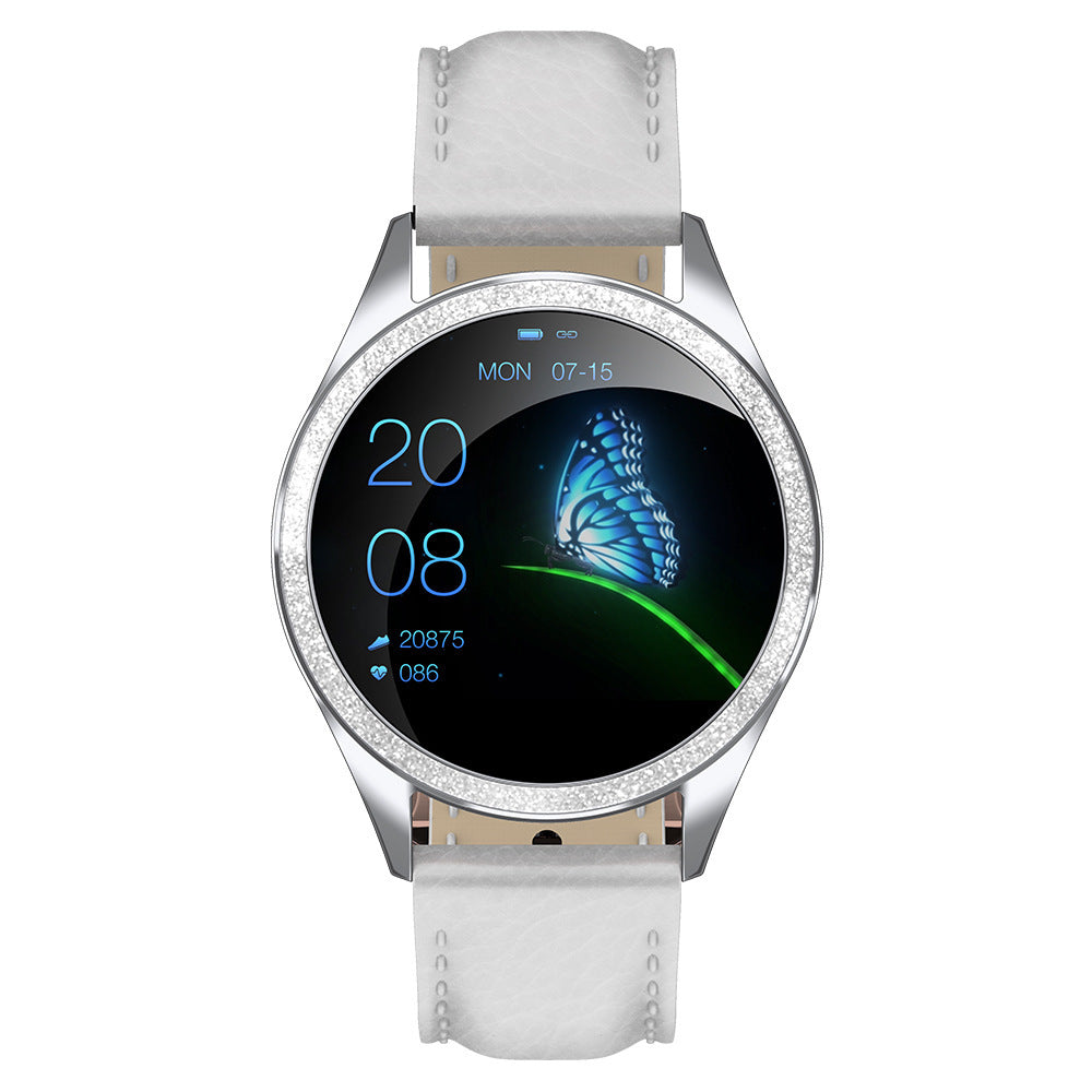 HKM-045587 Women's Smart Bracelet Watch with Menstrual Cycle Reminder and Dynamic Display, IP68 Waterproof, Touch & Button Control