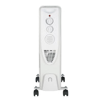 HKM-045843 1500W Oil Filled Radiator Heater with Adjustable Thermostat for Home Use