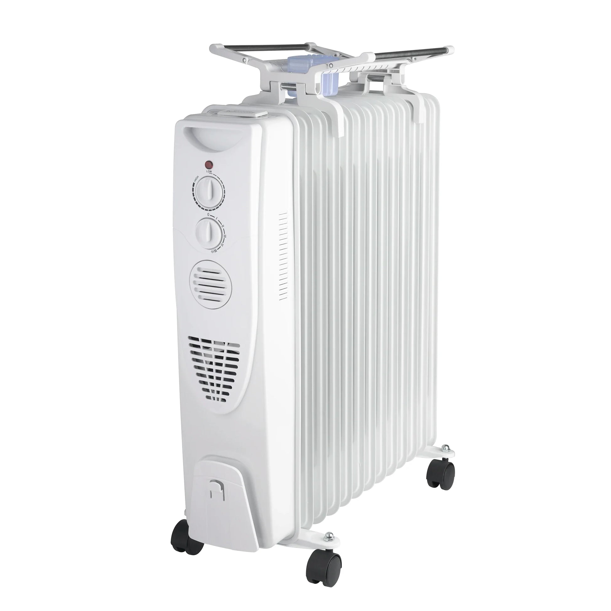 HKM-045843 1500W Oil Filled Radiator Heater with Adjustable Thermostat for Home Use