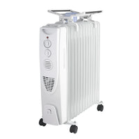 HKM-045843 1500W Oil Filled Radiator Heater with Adjustable Thermostat for Home Use