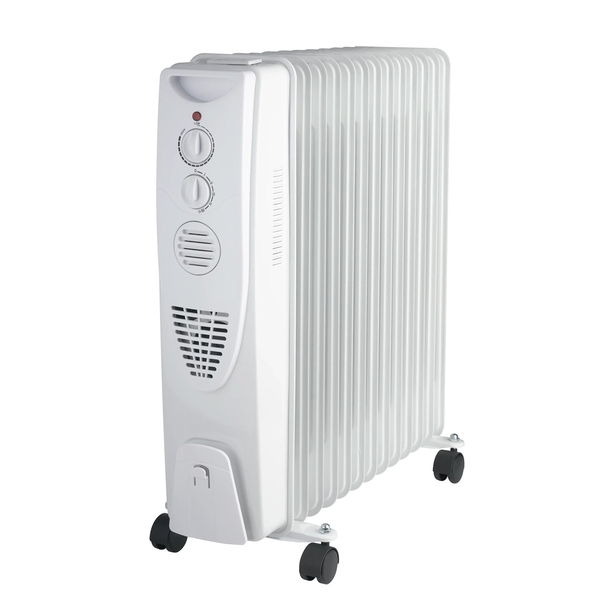 HKM-045843 1500W Oil Filled Radiator Heater with Adjustable Thermostat for Home Use