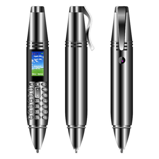 HKM-045907 Mini Voice Recorder with Rotating Screen and Bluetooth Functionality - Dual Card Mobile Phone
