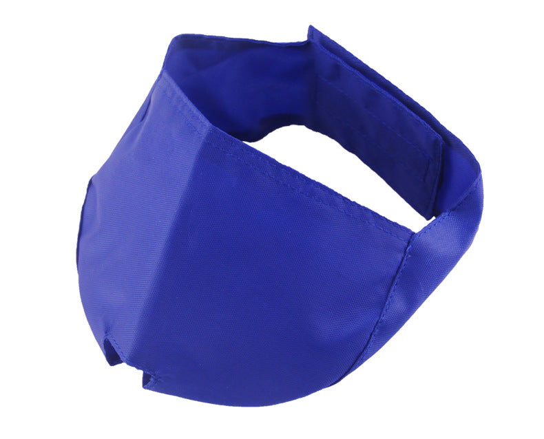 HKM-0459581 Cat Eye Mask - Soft Nylon Blindfold for Cats in Blue, Black, and Pink, Available in S, M, L Sizes