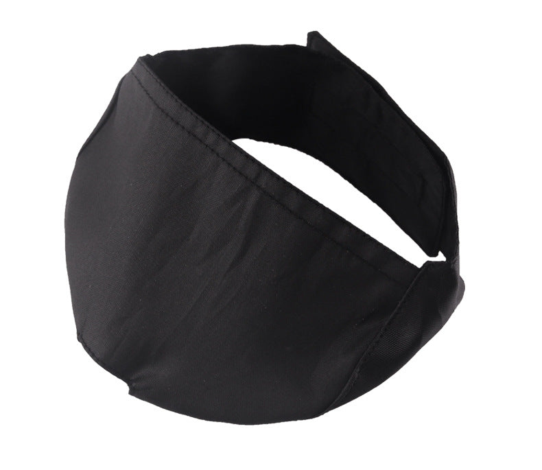 HKM-0459581 Cat Eye Mask - Soft Nylon Blindfold for Cats in Blue, Black, and Pink, Available in S, M, L Sizes