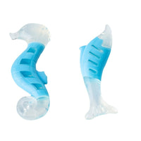 HKM-0461245 Seahorse & Tuna PU Nylon Chew Toys for Puppies - Fun Combination Set