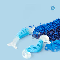 HKM-0461245 Seahorse & Tuna PU Nylon Chew Toys for Puppies - Fun Combination Set