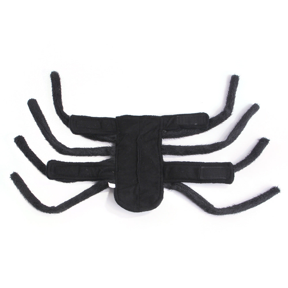 HKM-0461373 Funny Spiders Costume for Pets - Cotton Apparel in Various Sizes