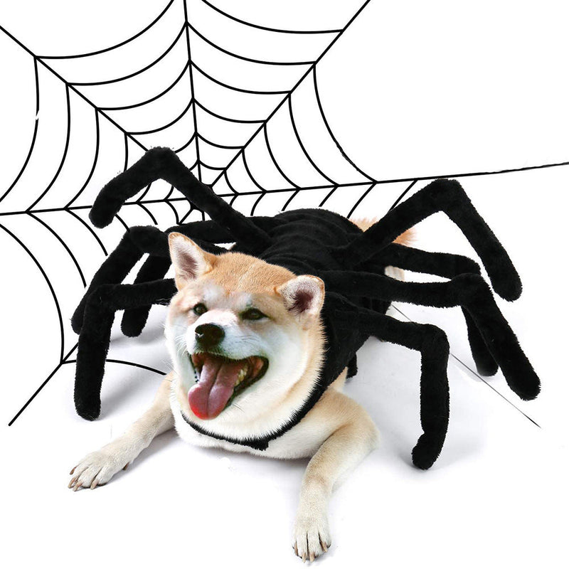 HKM-0461373 Funny Spiders Costume for Pets - Cotton Apparel in Various Sizes