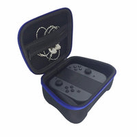 HKM-046291 EVA & 1680 Nylon Switch Pro Controller Carrying Bag with Hand Rope and Grid Design