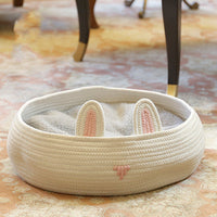 HKM-0463805 Universal Removable Mat Pet Nest for Cats and Small Animals ¨C Soft Polyester in Milky White or Dark Gray