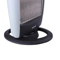 HKM-046419 1200W Electric Halogen Heater with 3 Adjustable Heating Levels and Remote Control