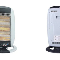 HKM-046419 1200W Electric Halogen Heater with 3 Adjustable Heating Levels and Remote Control