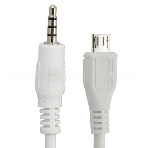 HKM-046419 USB to 3.5mm Male Audio Adapter Cable for Cellphones - Copper Core Sound Cable