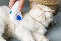 HKM-0465341 Micro-Electric Flea and Lice Remover for Cats and Dogs - Safe and Effective Pet Comb