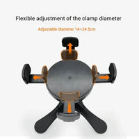 HKM-0465725 Adjustable Elevated Dog Bowl Stand with Anti-Slip Design for Medium and Large Pets