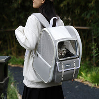 HKM-0465981 Universal Portable Pet Bag - Breathable, Soft Oxford Material for Cats and Dogs, Holds Up to 7.5kg