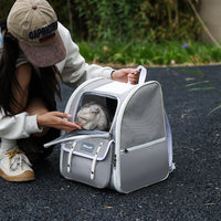 HKM-0465981 Universal Portable Pet Bag - Breathable, Soft Oxford Material for Cats and Dogs, Holds Up to 7.5kg