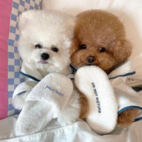 HKM-046675 INS Wind Hotel Wind Pet Bathrobe Photo Props Pajamas