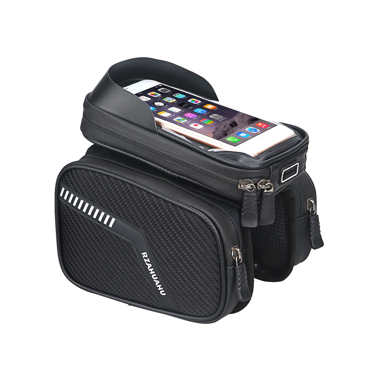 HKM-046739 Bike Saddle Storage Bag for Mobile Phones - Front Beam Mounting Solution