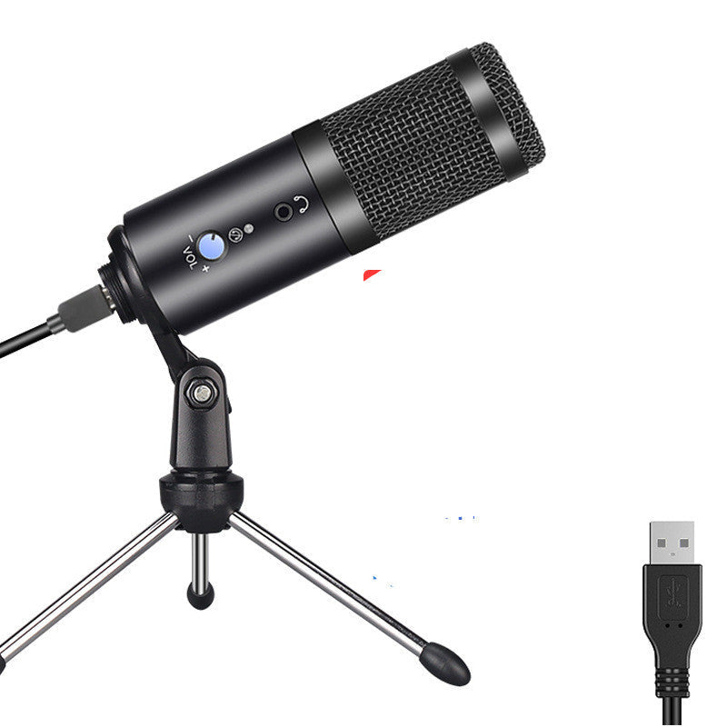 HKM-046931 Condenser Microphone for Podcasting, Streaming, and Voice Recording - Wireless with Stand