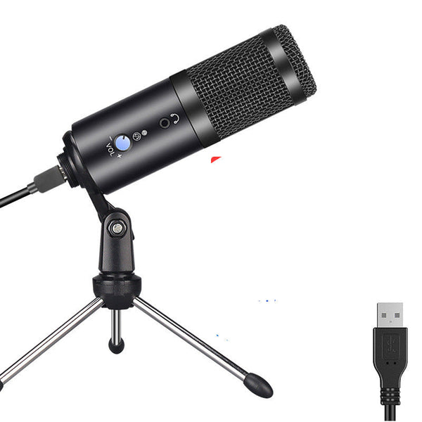 HKM-046931 Condenser Microphone for Podcasting, Streaming, and Voice Recording - Wireless with Stand