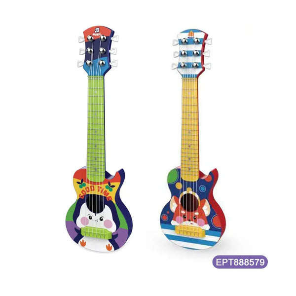 HKM-047187 Musical Toy Guitar for Kids - 18' Ukulele with 8 Scales and Battery Operated Features