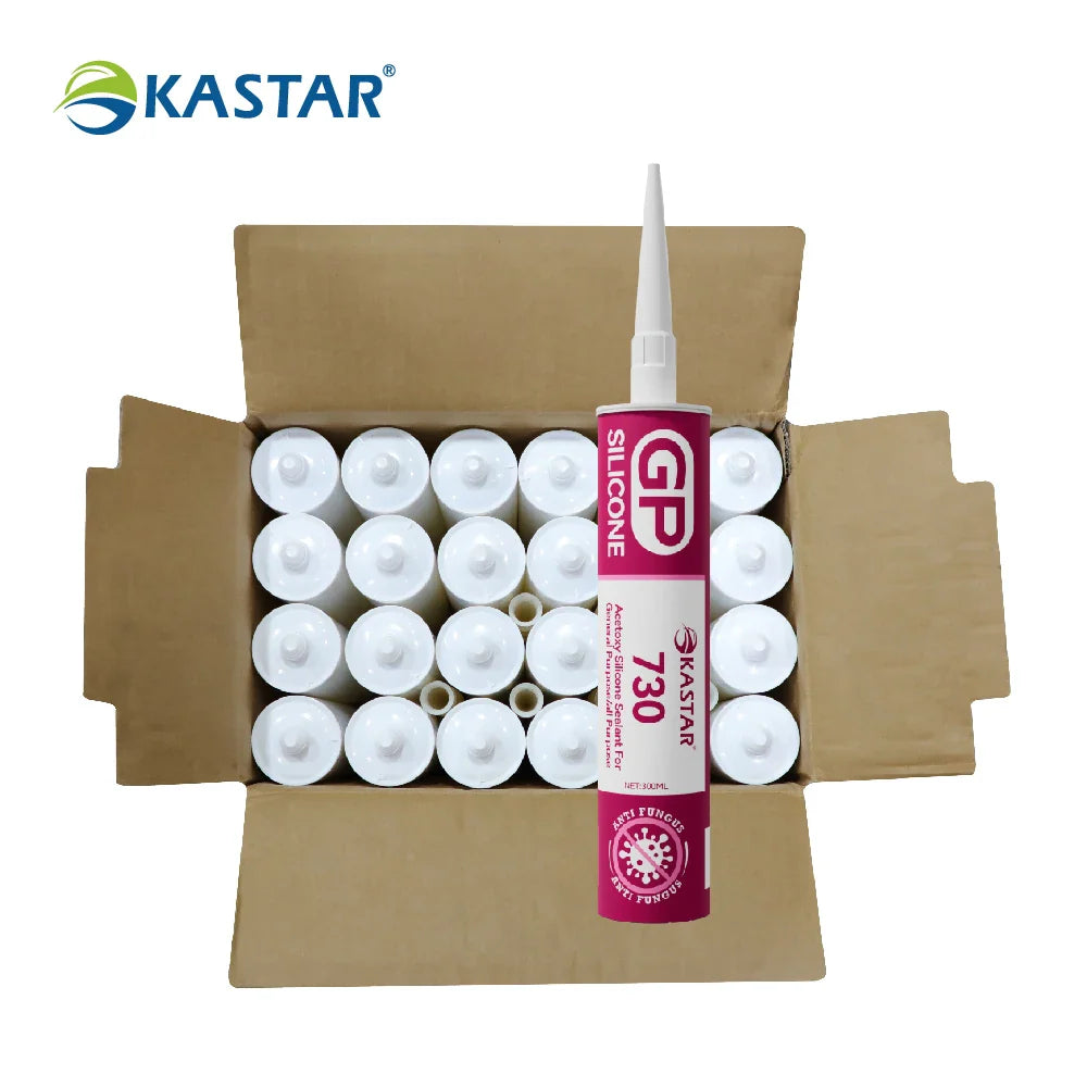 HKM-047251 General Purpose Silicone Sealant and Adhesive KASTAR 730 for Versatile Bonding and Sealing Applications