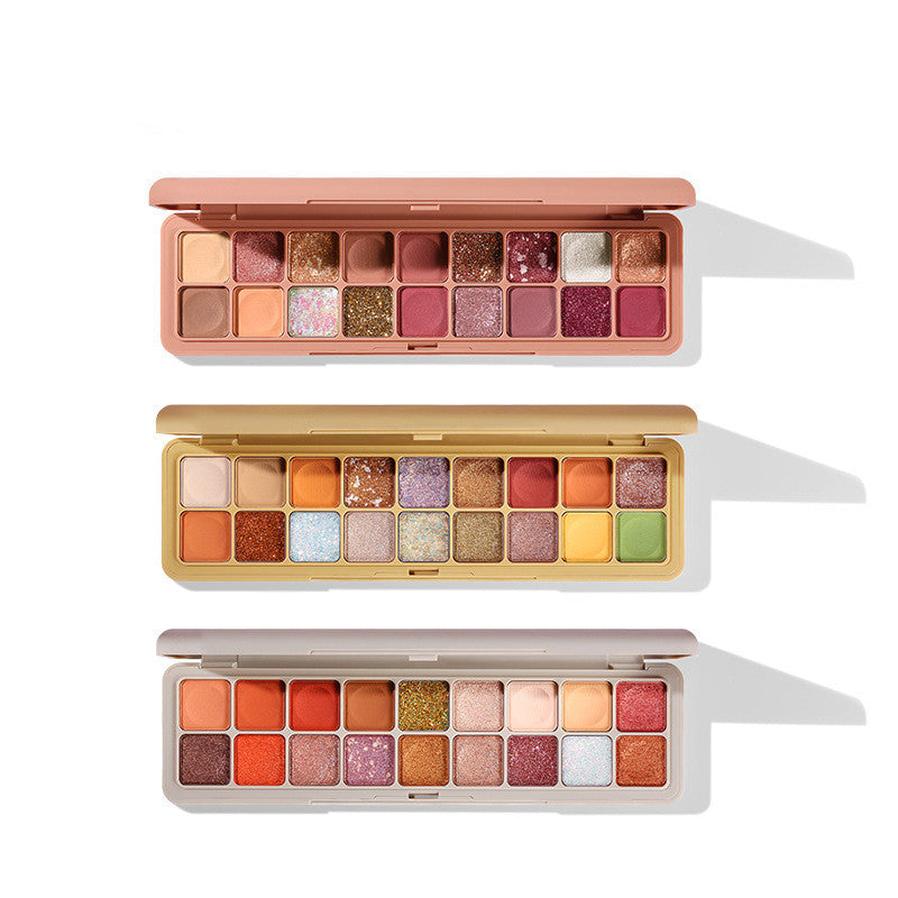 HKM-047443 18-Color Waterproof Matte Eyeshadow Palette with Smooth Texture and Versatile Shades