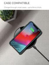 HKM-047443 Mirror Round Wireless Charger - 5W Acrylic, Micro USB, Private Mode, Lightweight Design