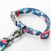 HKM-0475069 Durable Polyester Dog Leash with Zinc Alloy Fittings - Multiple Widths Available