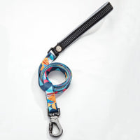 HKM-0475069 Durable Polyester Dog Leash with Zinc Alloy Fittings - Multiple Widths Available