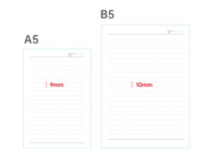 HKM-047507 Custom Soft Cordless A5 Diary Notebook and Thickened B5 Business Exercise Book