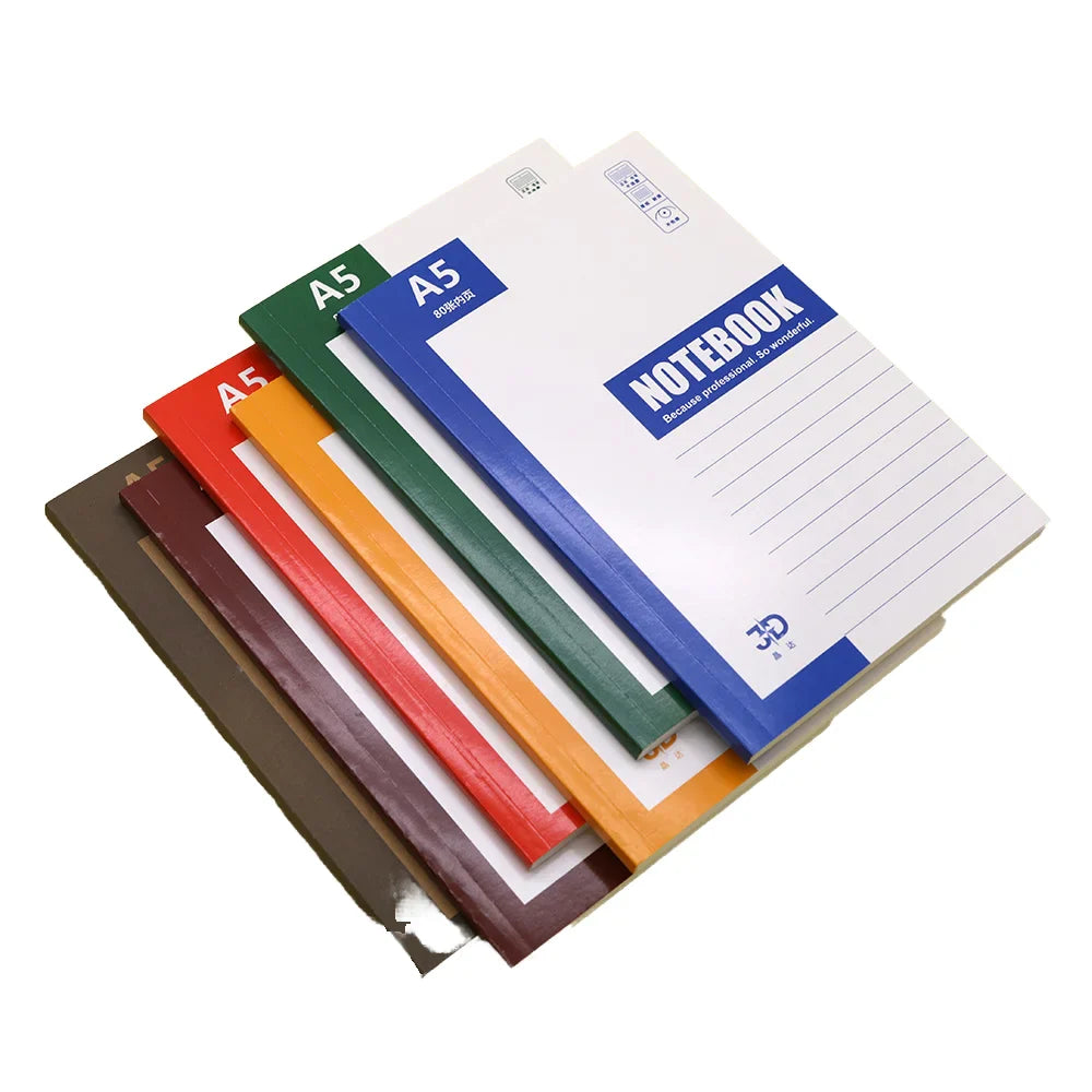 HKM-047507 Custom Soft Cordless A5 Diary Notebook and Thickened B5 Business Exercise Book
