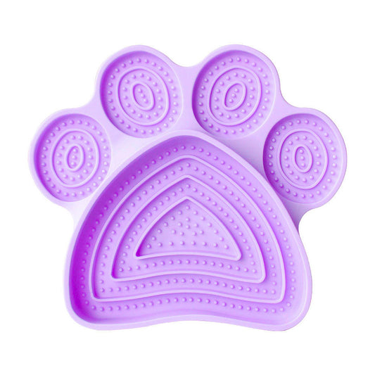 HKM-0475453 Silicone Licking Pad for Dogs with Suction Cup ¨C Slow Feed Dog Bowl