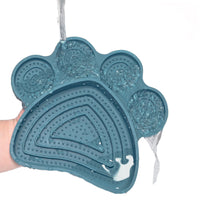 HKM-0475453 Silicone Licking Pad for Dogs with Suction Cup ¨C Slow Feed Dog Bowl