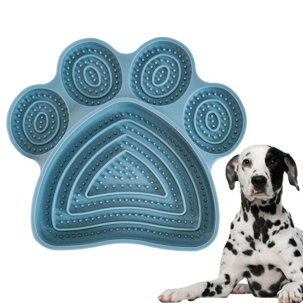 HKM-0475453 Silicone Licking Pad for Dogs with Suction Cup ¨C Slow Feed Dog Bowl