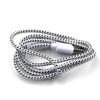 HKM-047763 Nylon Braided USB Charging Data Cable for iPhone 5/6/6S - 3 Meters Long