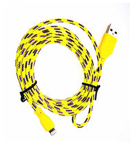 HKM-047763 Nylon Braided USB Charging Data Cable for iPhone 5/6/6S - 3 Meters Long