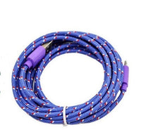 HKM-047763 Nylon Braided USB Charging Data Cable for iPhone 5/6/6S - 3 Meters Long