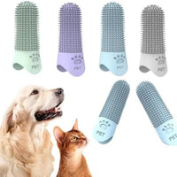 HKM-0478525 360-Degree Pet Finger Toothbrush for Small, Medium, and Large Dogs – Promote Oral Health and Freshen Breath