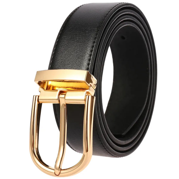 HKM-048083 Vintage Cowhide Leather Man's Belt - Model LY35-21786-3