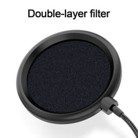 HKM-048211 Condenser Microphone with Tripod Stand for Computer Audio Recording