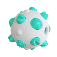 HKM-0482493 Interactive Dog Teething Chew Ball for Dental Cleaning and Stress Relief